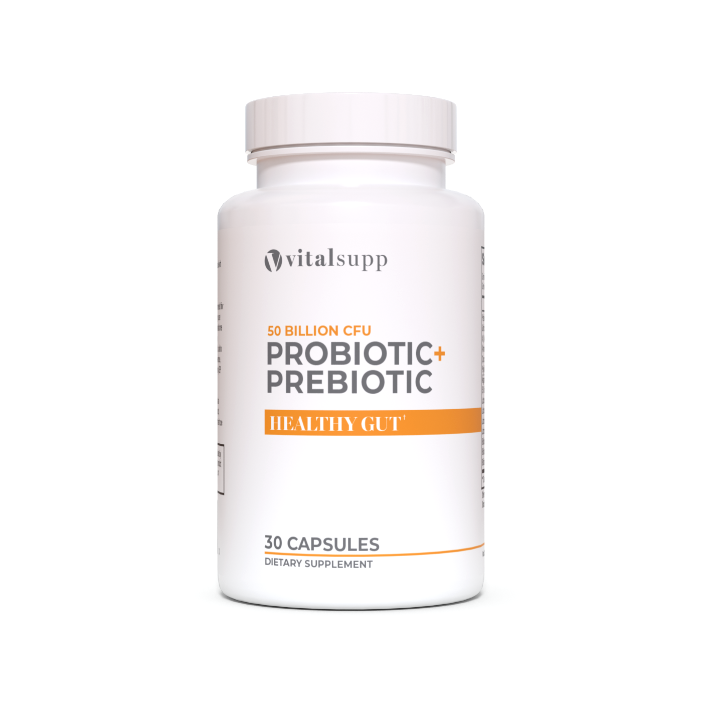 Probiotics + Prebiotics (Healthy Gut)