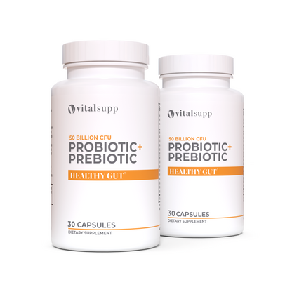 Probiotics + Prebiotics (Healthy Gut)