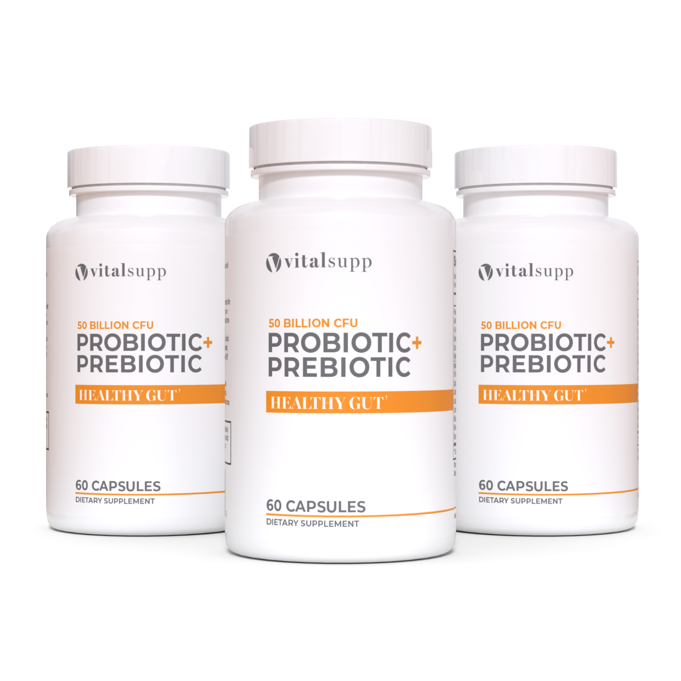 Probiotics + Prebiotics (Healthy Gut)